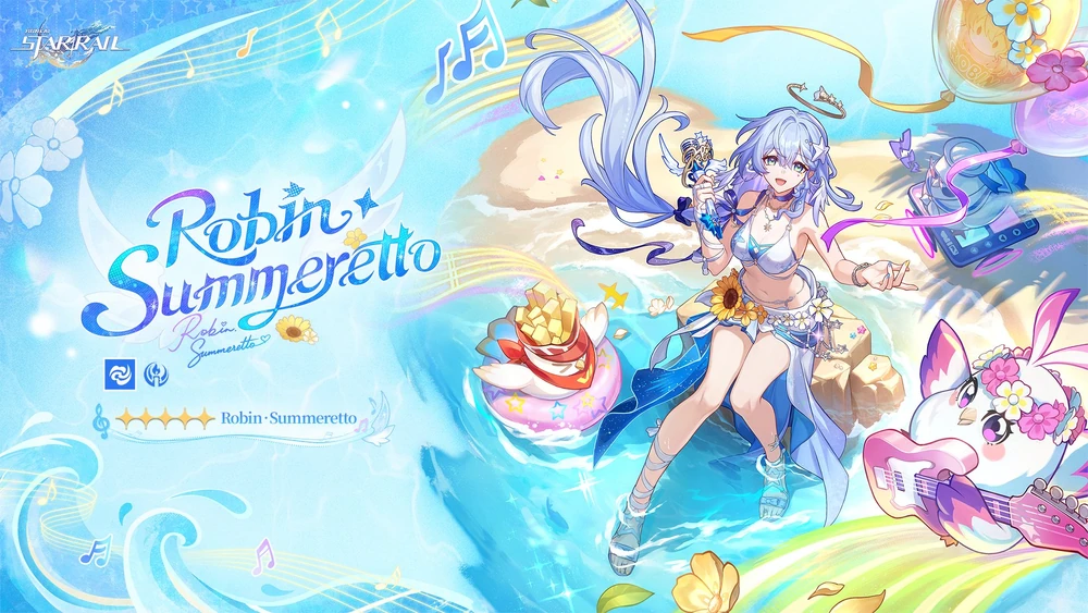 Robin Summeretto Honkai: Star Rail: Sang Diva Kembali dengan Wujud Baru yang Lebih Segar di Versi 4.5
